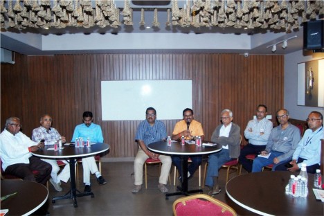 ca-meet-of-deogiri-bank-aurangabad-kishore-shitole-with-all-members-of-deogiri-bank